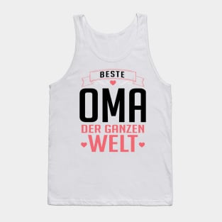 Beste oma der welt (2) Tank Top